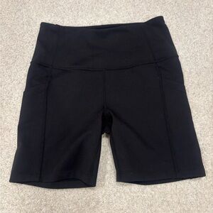 Women's Black Bike Shorts